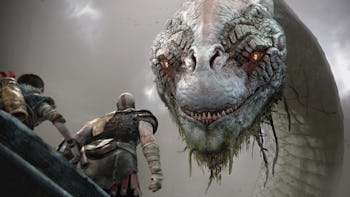 god of war snake