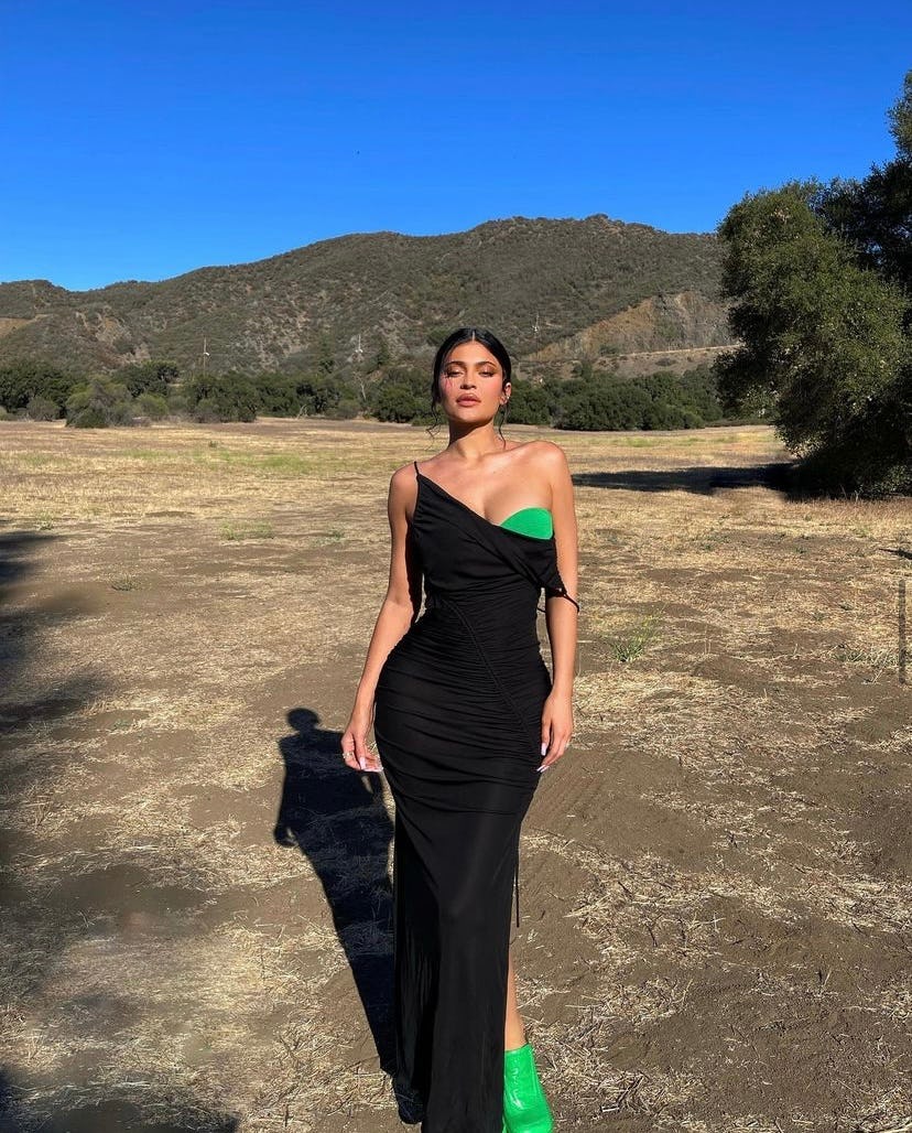 Kylie jenner long dress best sale