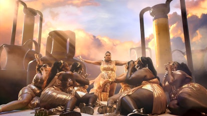 Muino also directed Lizzo's music video for "Rumors," inspired by Greek mythology.