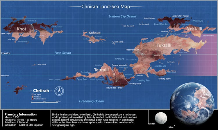 Map of Chriirah