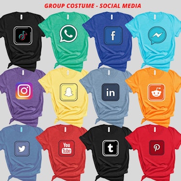 Group Costume, Social Media