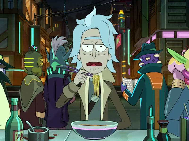 rick and morty season 5 finale blade runner
