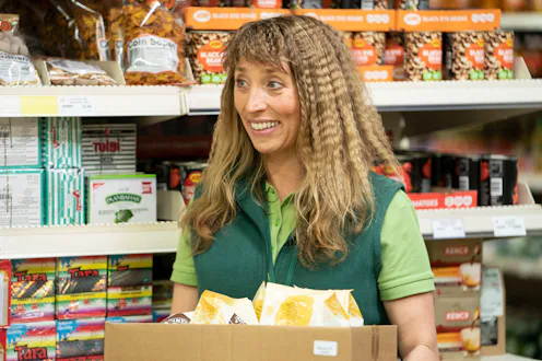 Daisy Haggard as Miri Matteson in 'Back To Life' Season 2