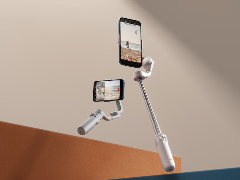 DJI Osmo Mobile 5 telescoping gimbal for smartphones