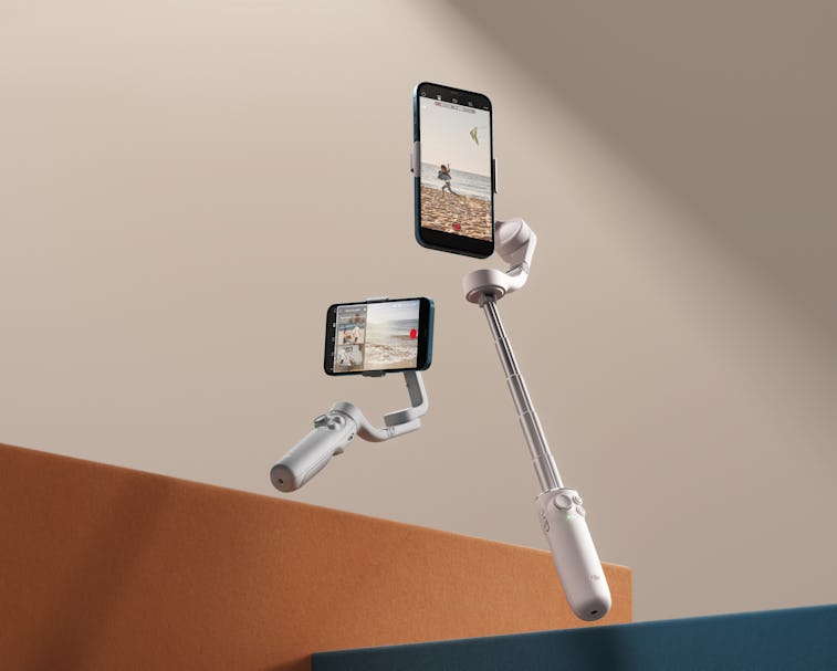 DJI Osmo Mobile 5 telescoping gimbal for smartphones