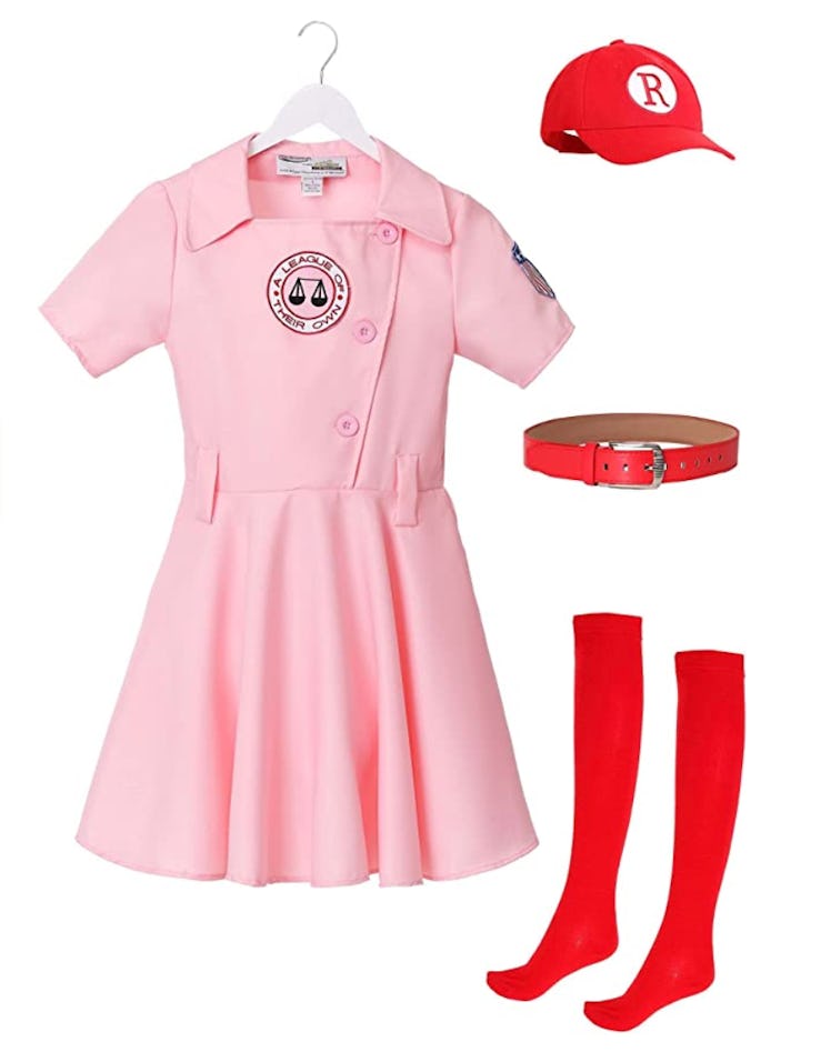 "A League of Their Own" Embroidered Dottie Costume Set