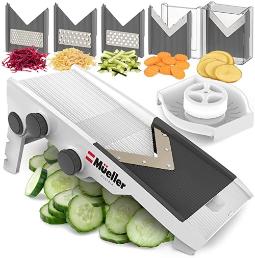 Mueller Austria Multi Blade Adjustable Mandoline Slicer