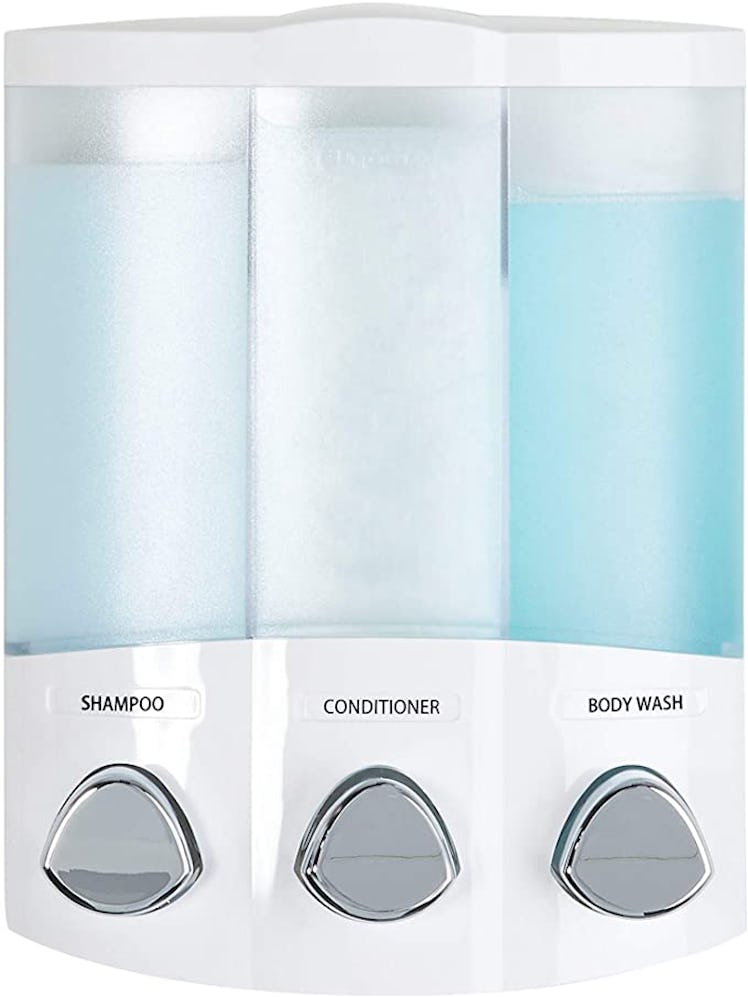 Better Living Products 3-Chamber Soap and Shower Dispenser