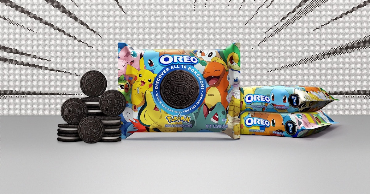 image of Where To Buy Pokémon Oreos Featuring 16 Of Your Favorite ...