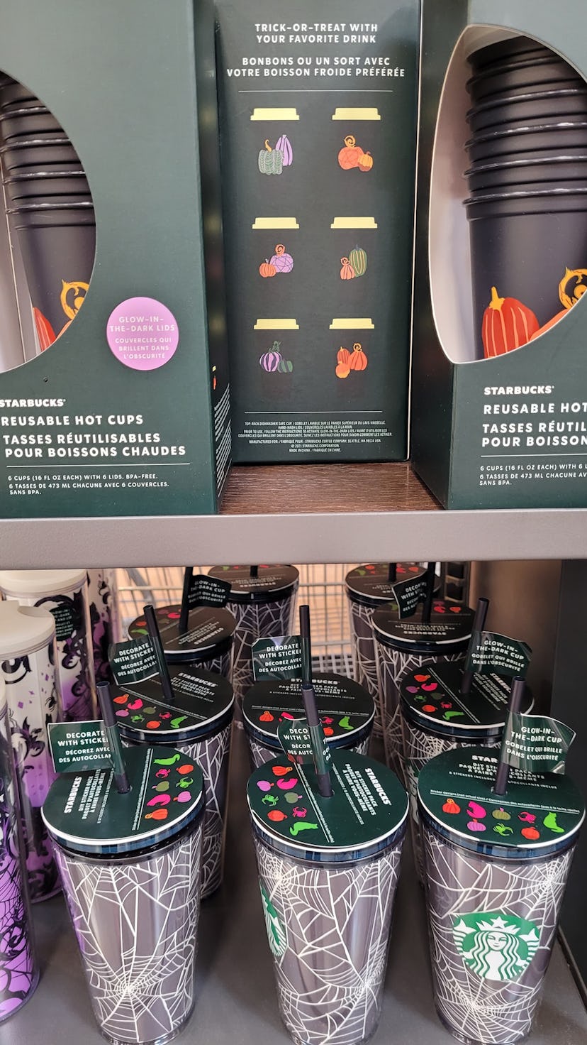 Starbucks is selling the coolest Halloween tumblers and cold cups for 2021, including spider web des...