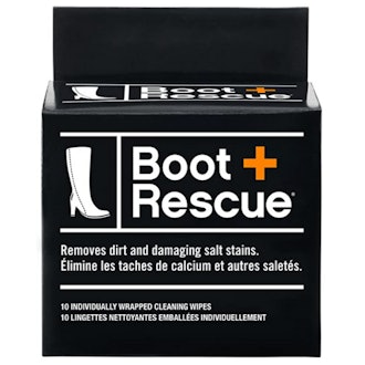 BootRescue All Natural Cleaning Wipes for Leather & Suede Shoes (10 Wipes)