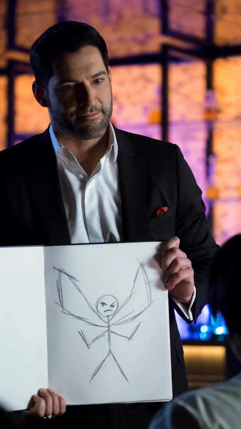 Lucifer in Lucifer on Netflix