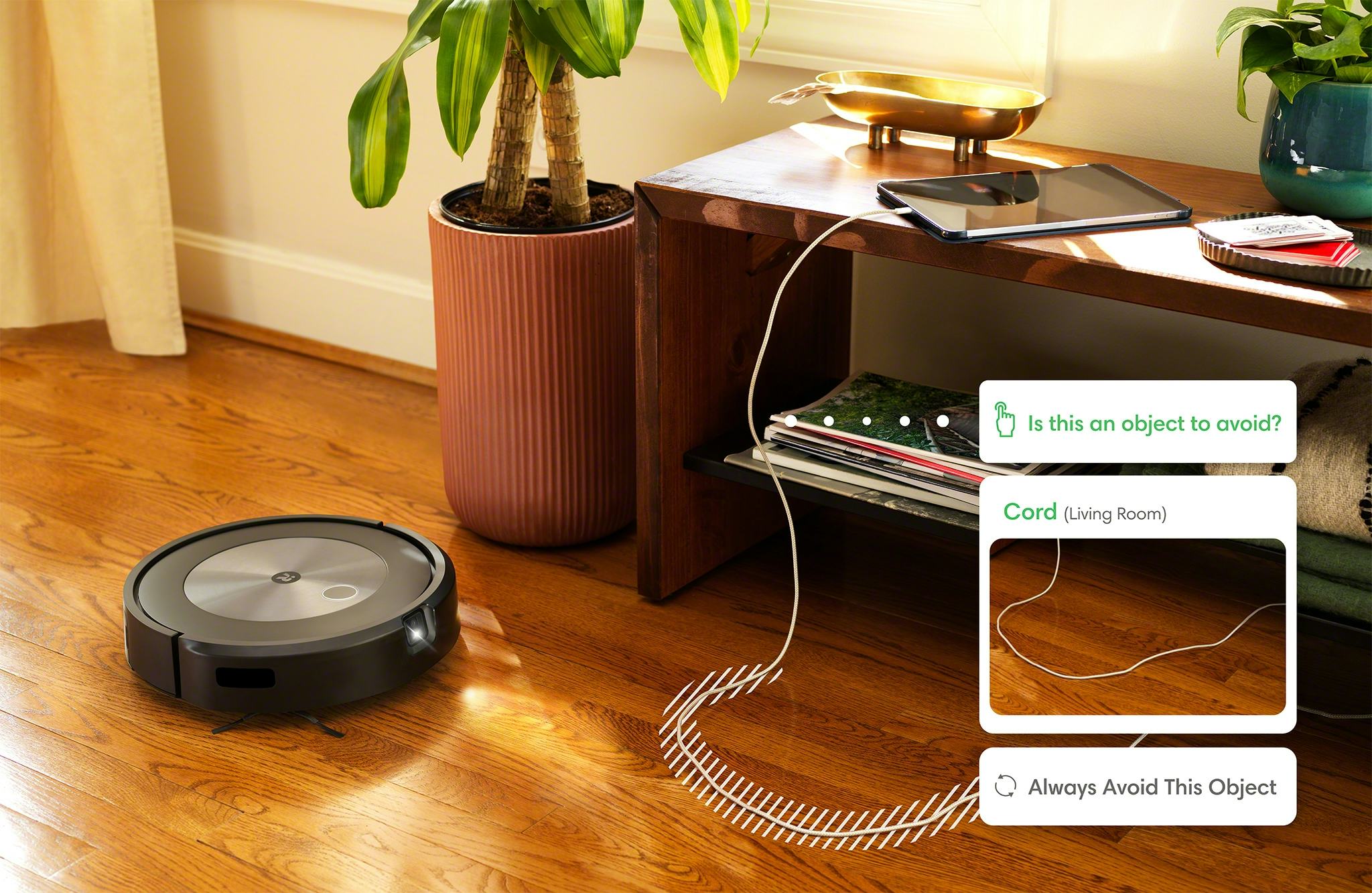 The new Roomba absolutely will not spread dog poop all over the carpet