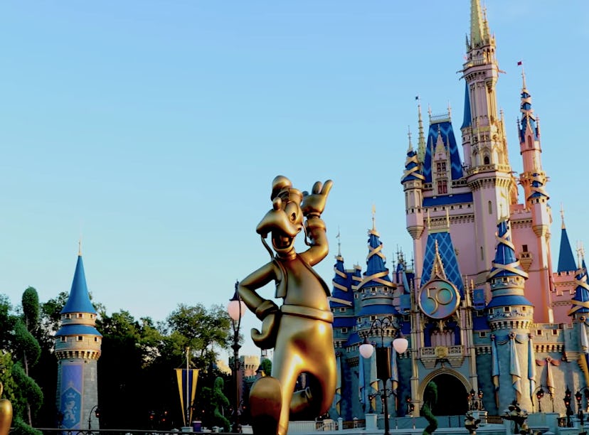 These photos of Disney's 50th anniversary gold character statues will make you want to go to the par...