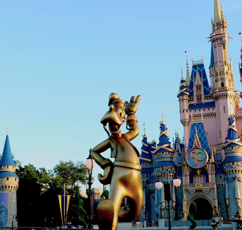 These photos of Disney's 50th anniversary gold character statues will make you want to go to the par...