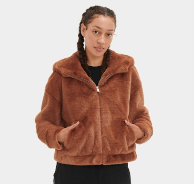 Mandy Faux Fur Hoodie