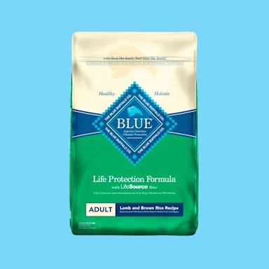 Blue Buffalo Life Protection Formula Natural Adult Lamb and Brown Rice Dry Dog Food, 30 lbs.