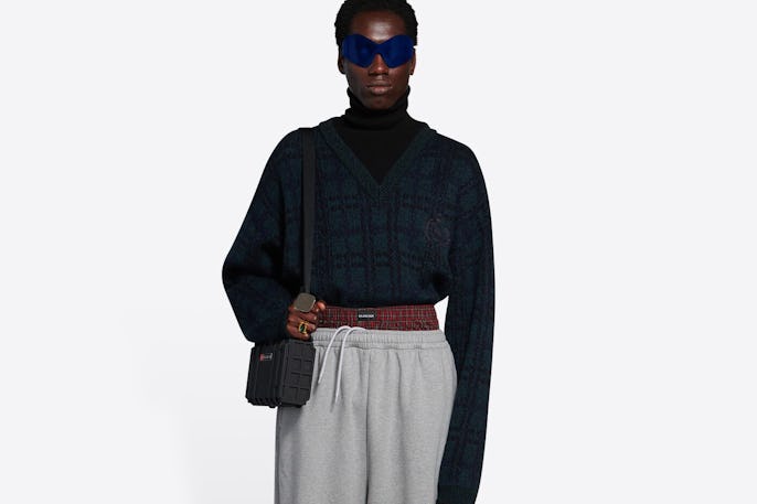 balenciaga sagging sweatpants cultural appropriation