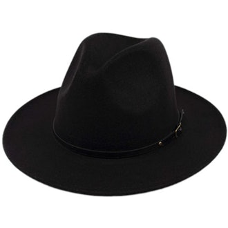 Lanzom Wide Brim Floppy Panama Hat