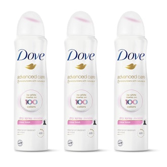 Dove Antiperspirant Deodorant Dry Spray (3-Pack)