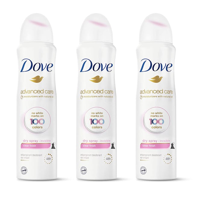 Dove Antiperspirant Deodorant Dry Spray (3-Pack)