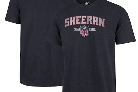 Ed Sheeran NFL T-shirt