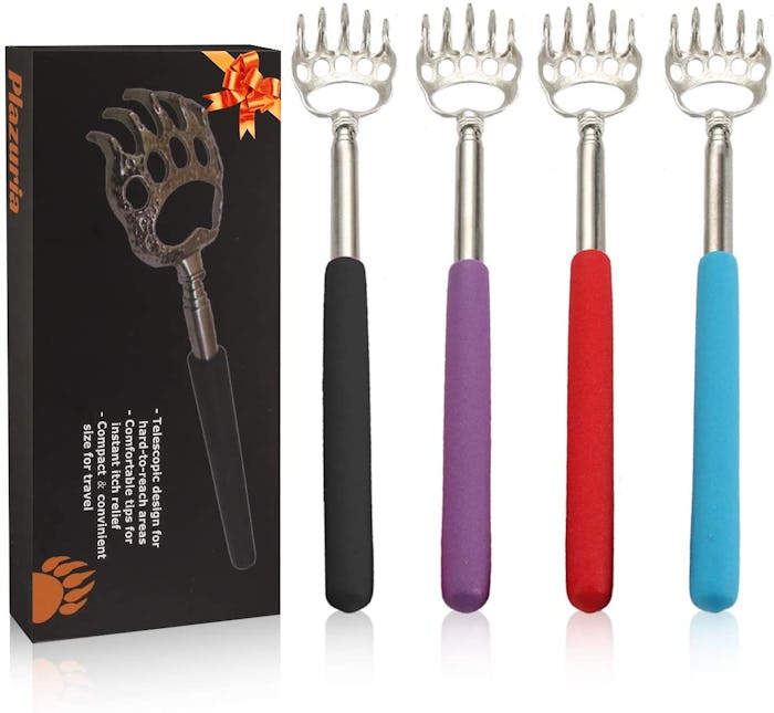 Plazuria Telescopic Bear Claw Scratchers (4-Pack)