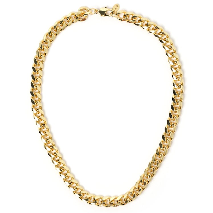 Freddie gold chain necklace from Arms of Eve.