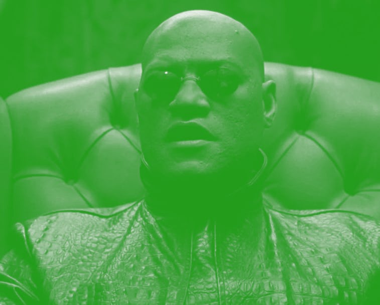Morpheus in 'The Matrix'