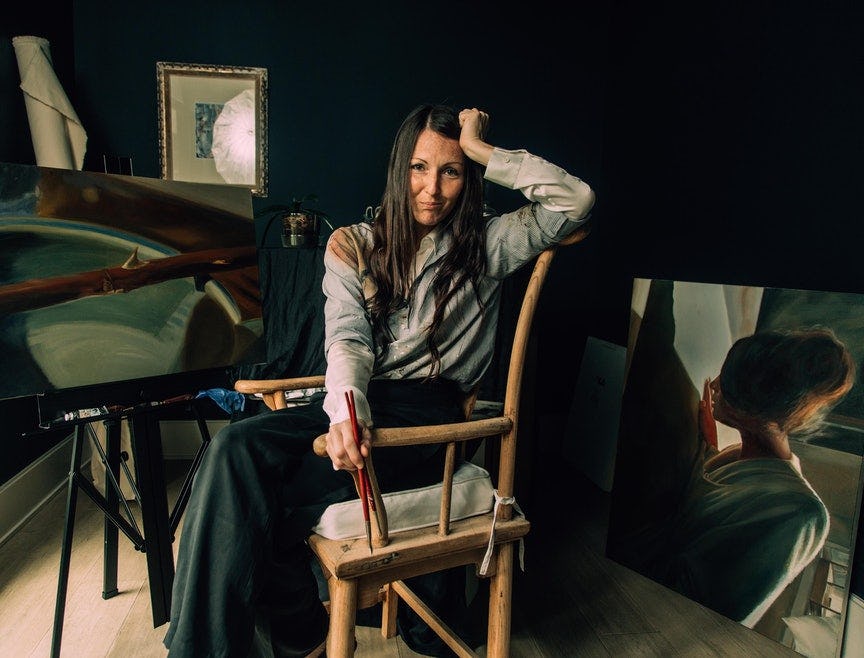 Meet Shannon Cartier Lucy Whose Paintings You Can T Stop Staring At