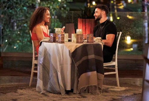 Pieper James and Brendan Morais on a date on Bachelor in Paradise.