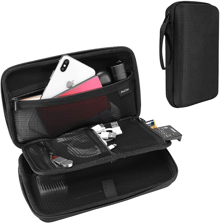 ProCase Hard Travel Tech Organizer