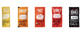 Taco Bell is encouraging people to recycle their used sauce packets through a program with recycling...