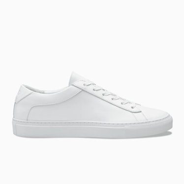 Koio white sneakers.
