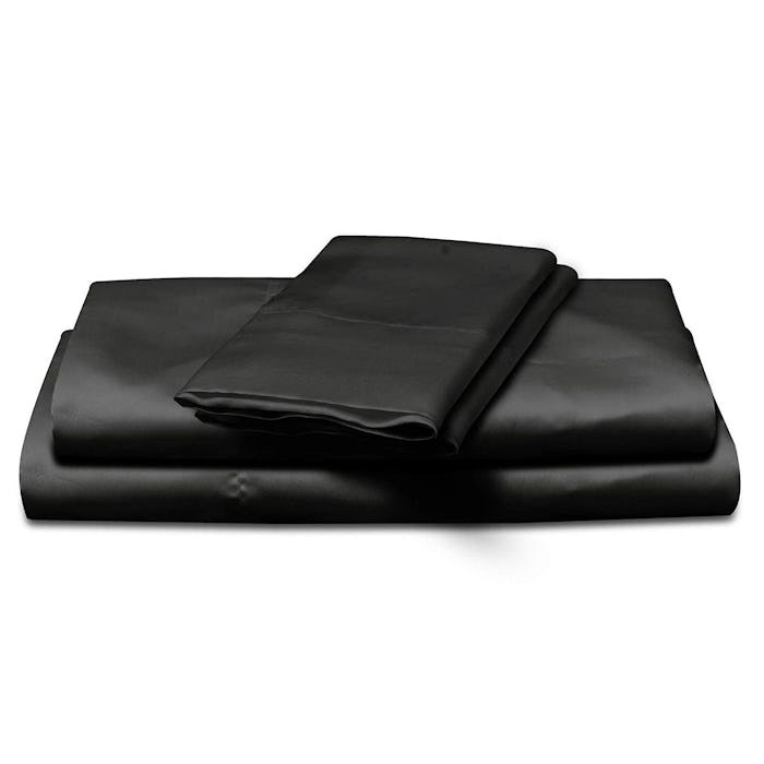 Natural Life Home Satin Sheet Set (4-Piece)