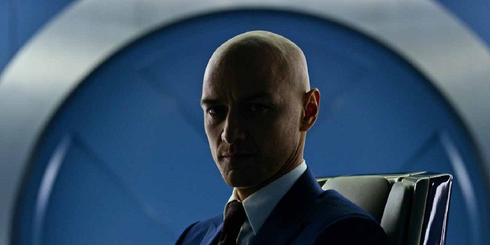 professor x james mcavoy bald