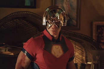 John Cena returns as Peacemaker in the new HBO Max superhero series.