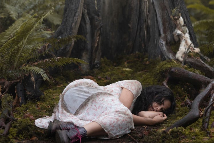 Courtney Eaton as Teen Lottie in YELLOWJACKETS