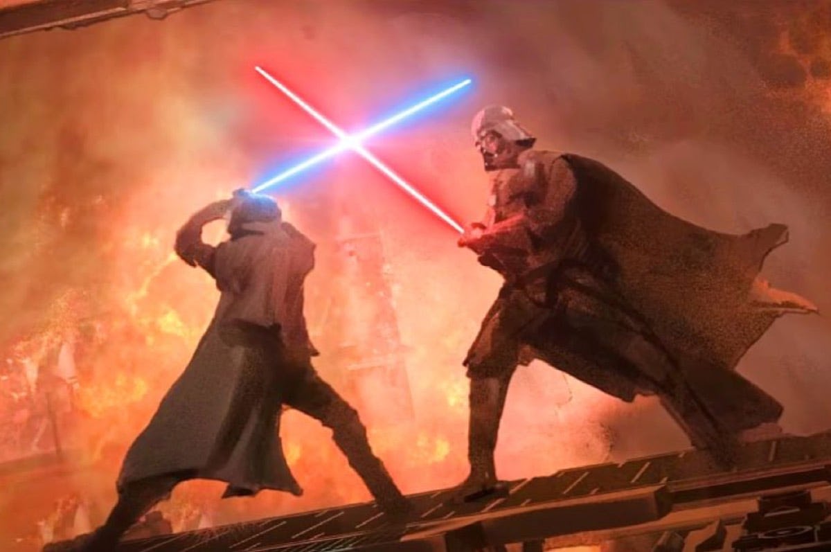 Obi Wan Vs Anakin Wallpaper 70 images