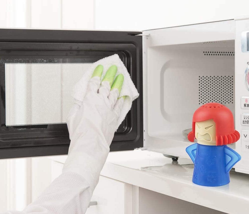 Angry Mom Microwave Cleaner