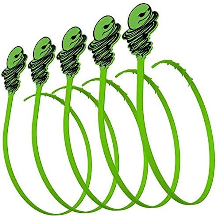 Green Gobbler Hair Grabber Drain Tool (5 Pack)