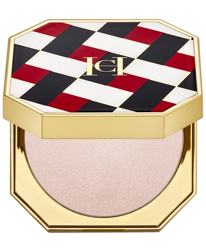 The Highlighter Powder with Red Tartan Case
