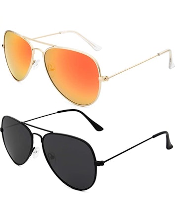 Livho Aviator Sunglasses (2-Pack)