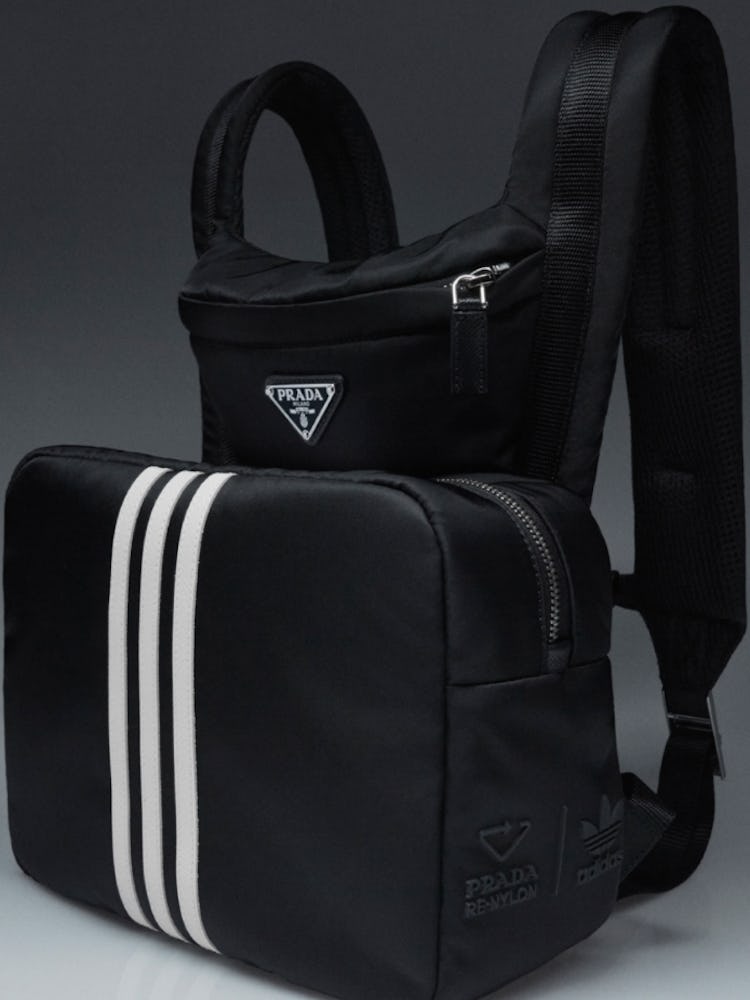 Prada and Adidas’ Re-Nylon collaboration bag collection