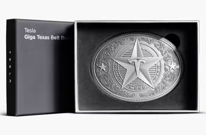 Tesla ‘Giga Texas Belt Buckle’