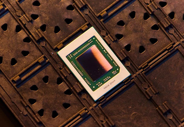 The AMD Ryzen 6000 series promo image