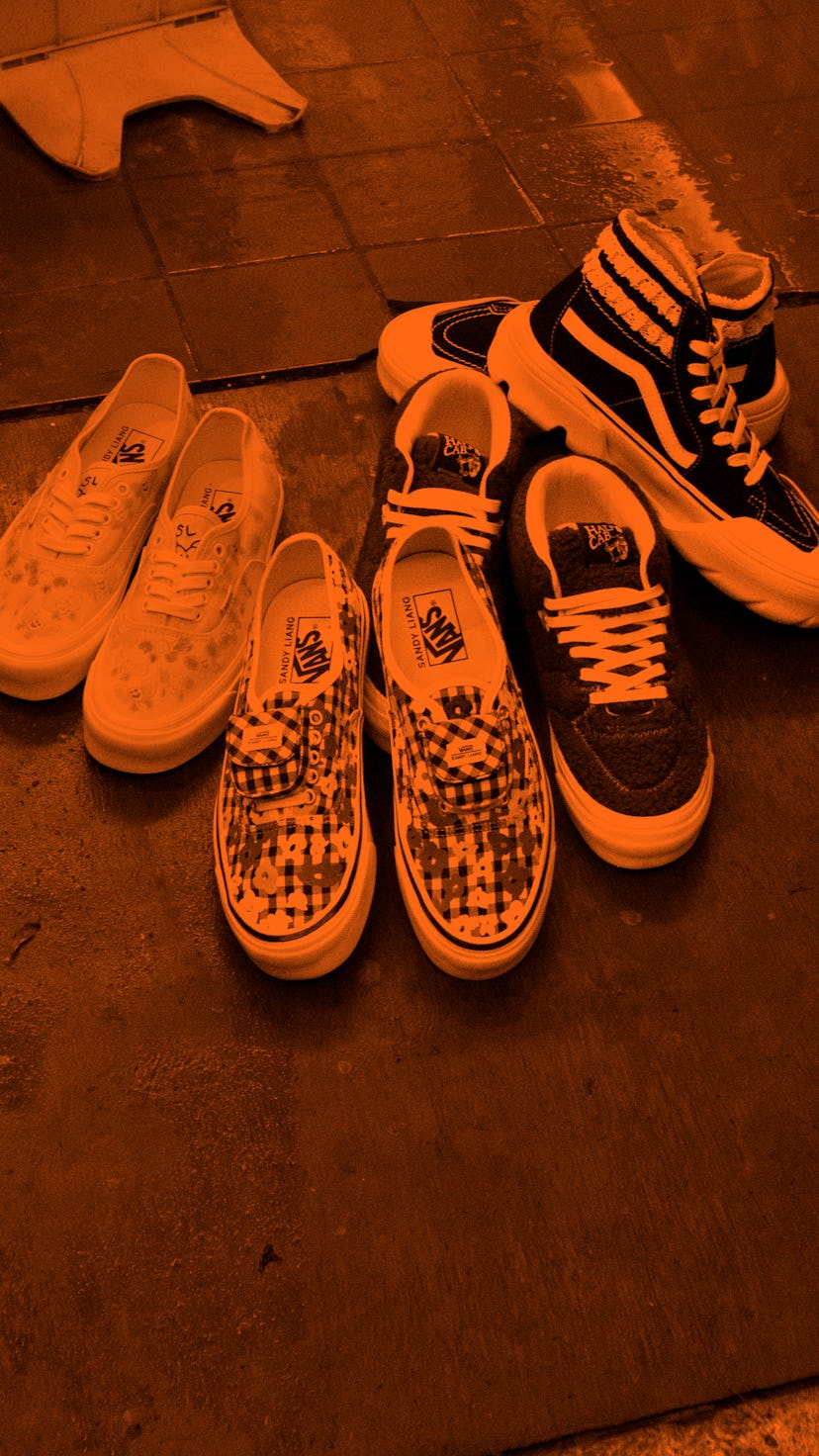 Sandy Liang x Vans collaboration for Spring 2022.