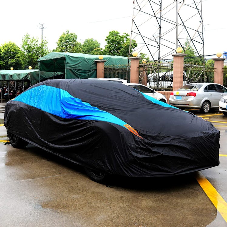 MORNYRAY Waterproof All Weather Car Cover