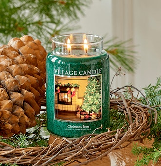 Village Candle Christmas Tree Candle, 26 Oz.