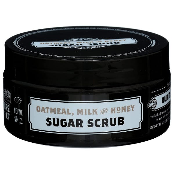 SPINSTER SISTERS CO Oatmeal, Milk &amp; Honey Sugar Scrub
